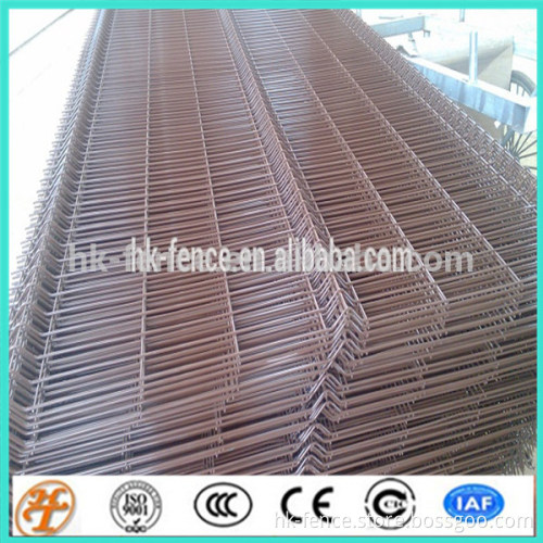 2016 high quality galvanized 3d 2.1x1.53m bending wire mesh panel fencing